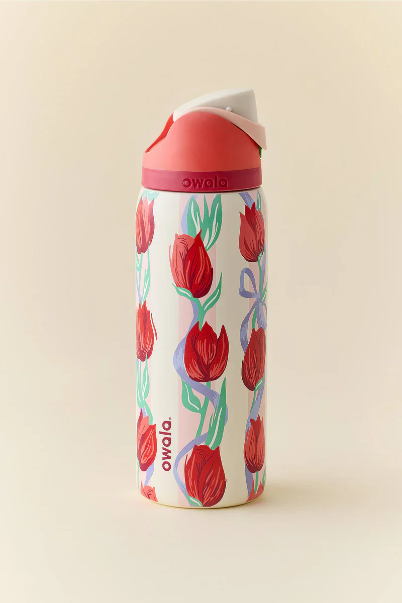 UO Exclusive Tulip Bouquet | FreeSip Water Bottle | Termo 32 oz - Imagen 5
