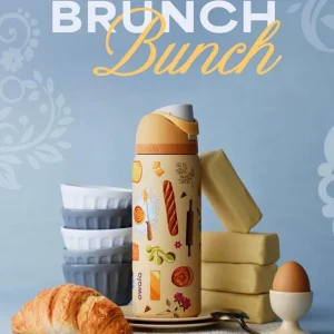 MUNCH BRUNCH | FreeSip 32 oz Water Bottle | Termo