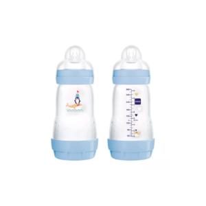 Biberón anticólico MAM Easy Start 2+ azul