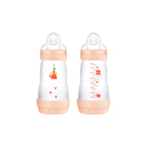 Biberón anticólico MAM Easy Start 2+ rosa