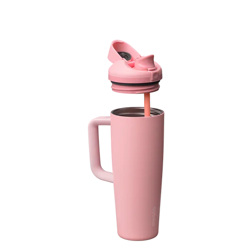 Rose Quartz | Freesip Tumbler | Termo 30 oz - Imagen 3