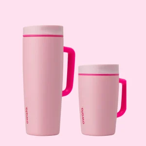 PUCKER UP | Smoothsip Slider with Handle | Termo con asa 12 y 20 oz